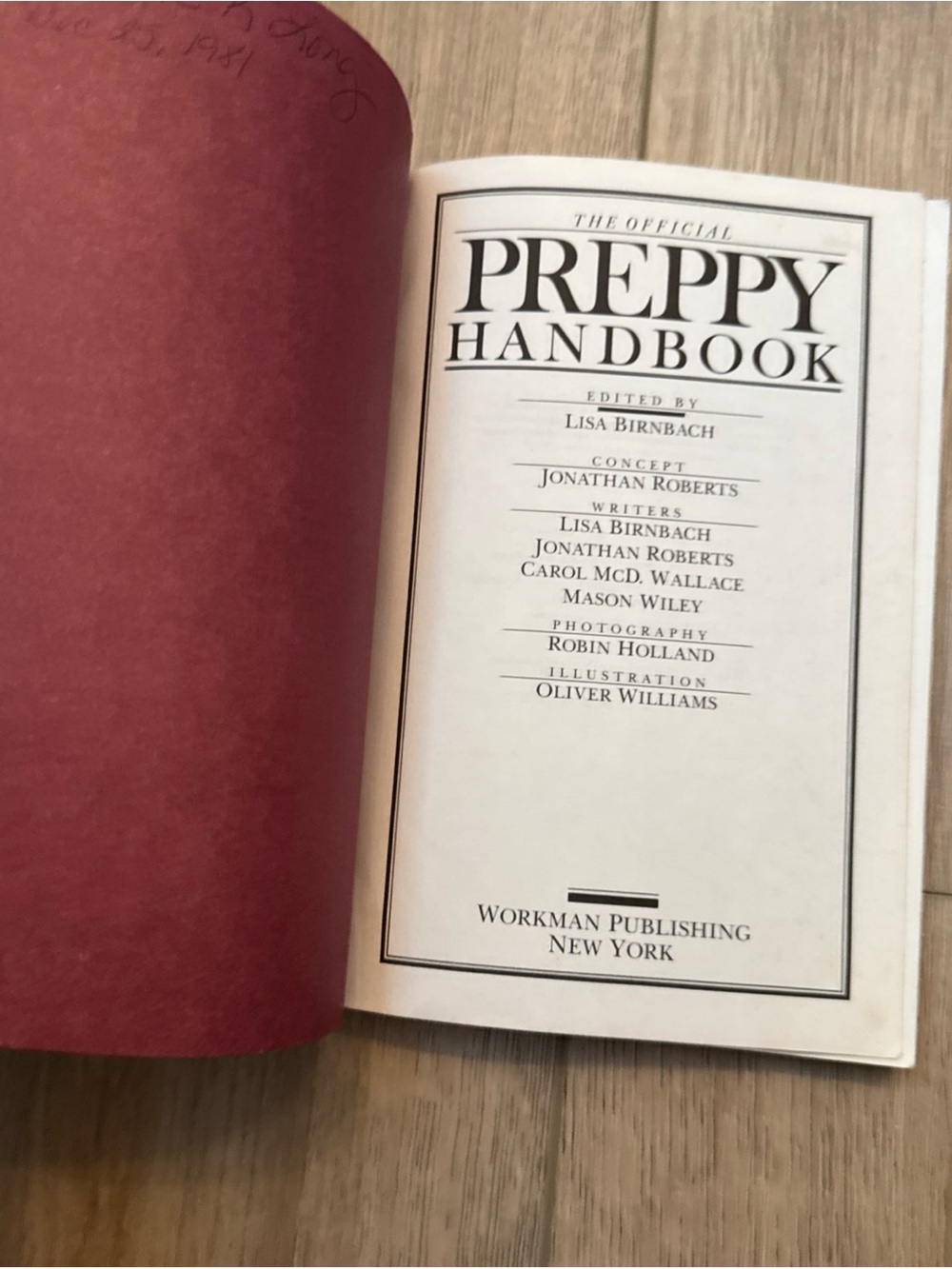 The Official Preppy Handbook - Paperback By Lisa Birnbach - GOOD - Picture 3 of 5